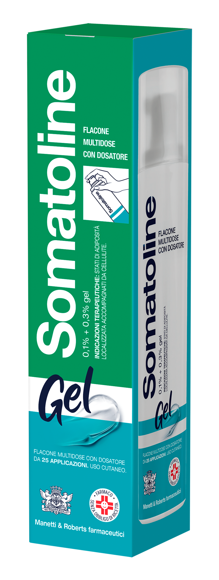 SOMATOLINE*GEL 250ML 0,15+0,3% - farmasorriso.com