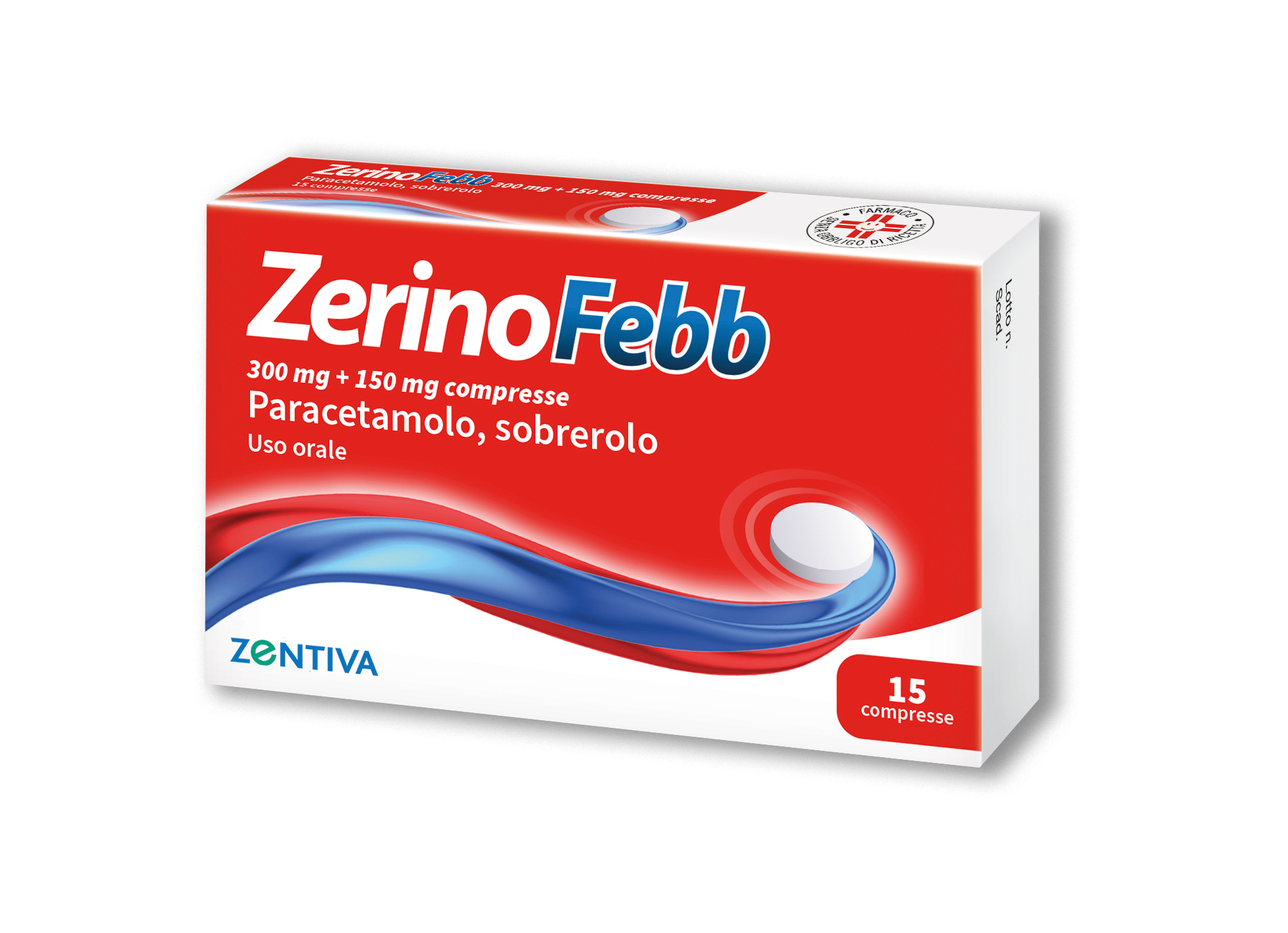 ZERINOFEBB*AD 15CPR 300+150MG - farmasorriso.com