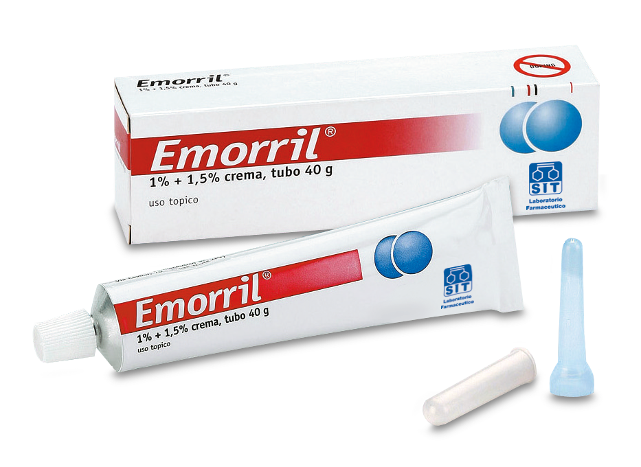 EMORRIL*CREMA 40G 1%+1,5% - farmasorriso.com