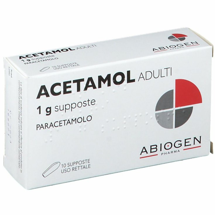 ACETAMOL*AD 10SUPP 1G - farmasorriso.com