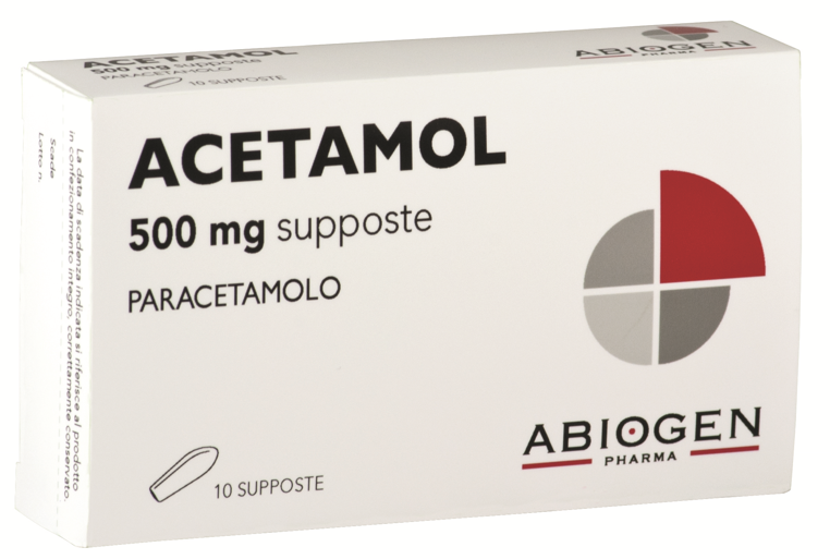 ACETAMOL*10SUPP 500MG - farmasorriso.com