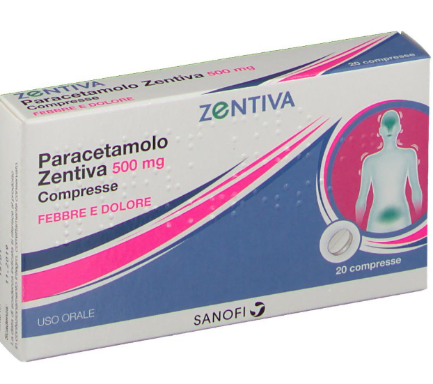 PARACETAMOLO ZEN*20CPR 500MG - farmasorriso.com