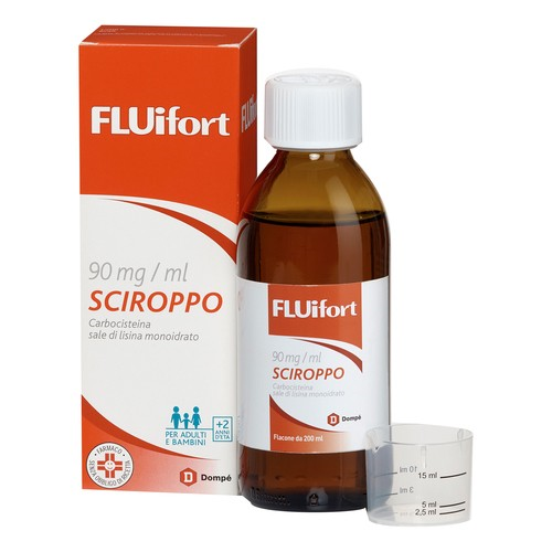 FLUIFORT*SCIR 200ML 90MG/ML+MI - farmasorriso.com