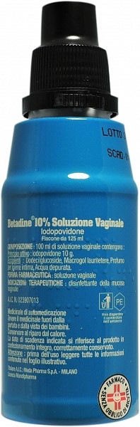 BETADINE*SOLUZ VAG 125ML 10% - farmasorriso.com