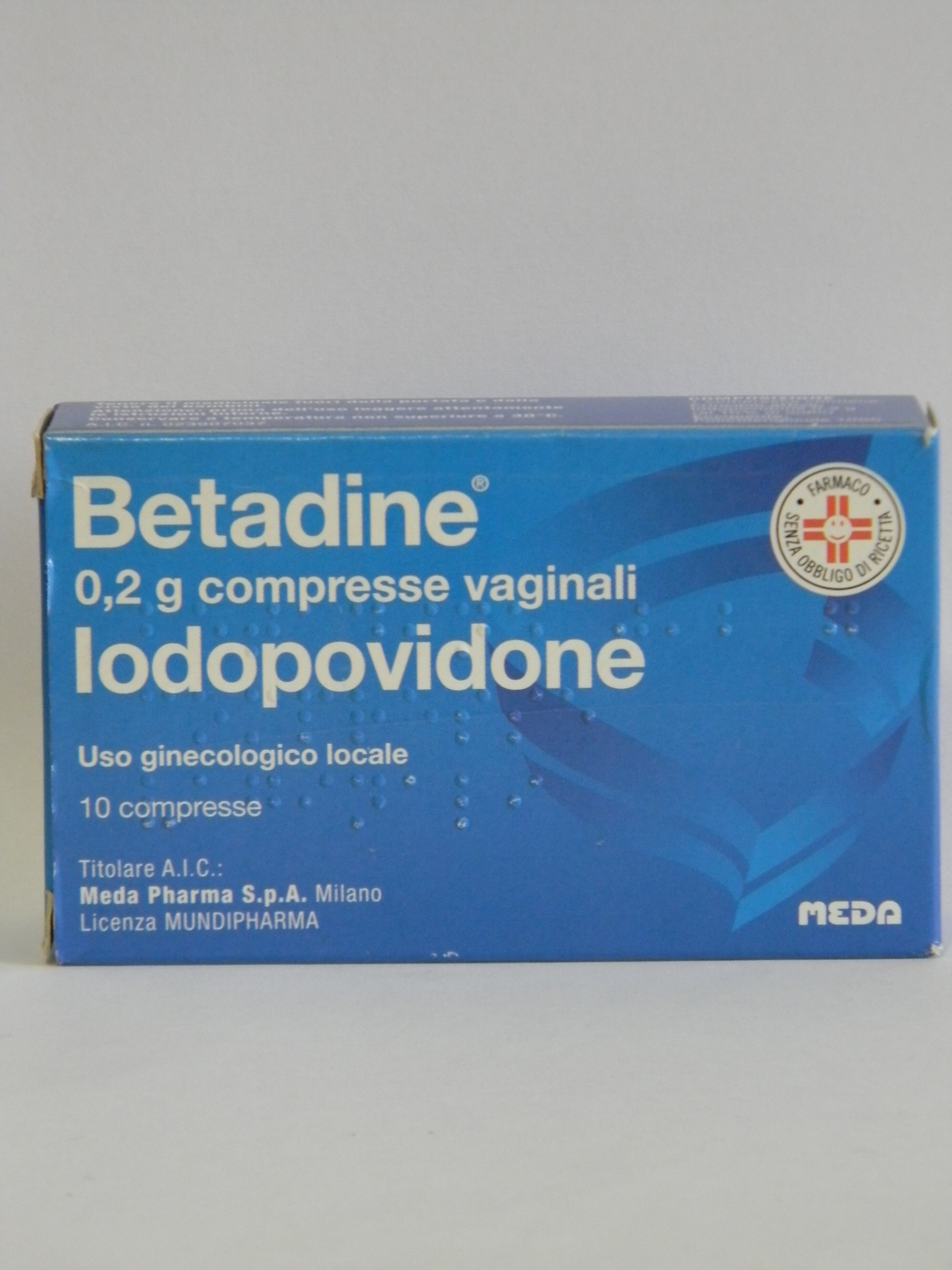 BETADINE*10CPR VAG 200MG - farmasorriso.com
