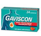 GAVISCON*24CPR FRAG250+133,5MG - farmasorriso.com