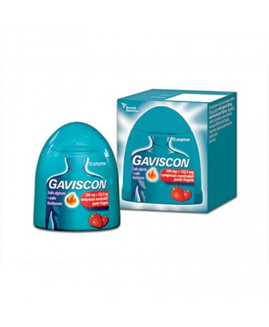 GAVISCON*16CPR FRAG250+133,5MG - farmasorriso.com