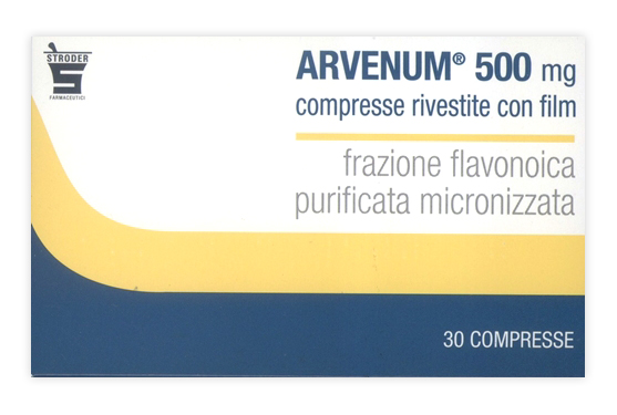 ARVENUM 500*30CPR RIV 500MG - farmasorriso.com