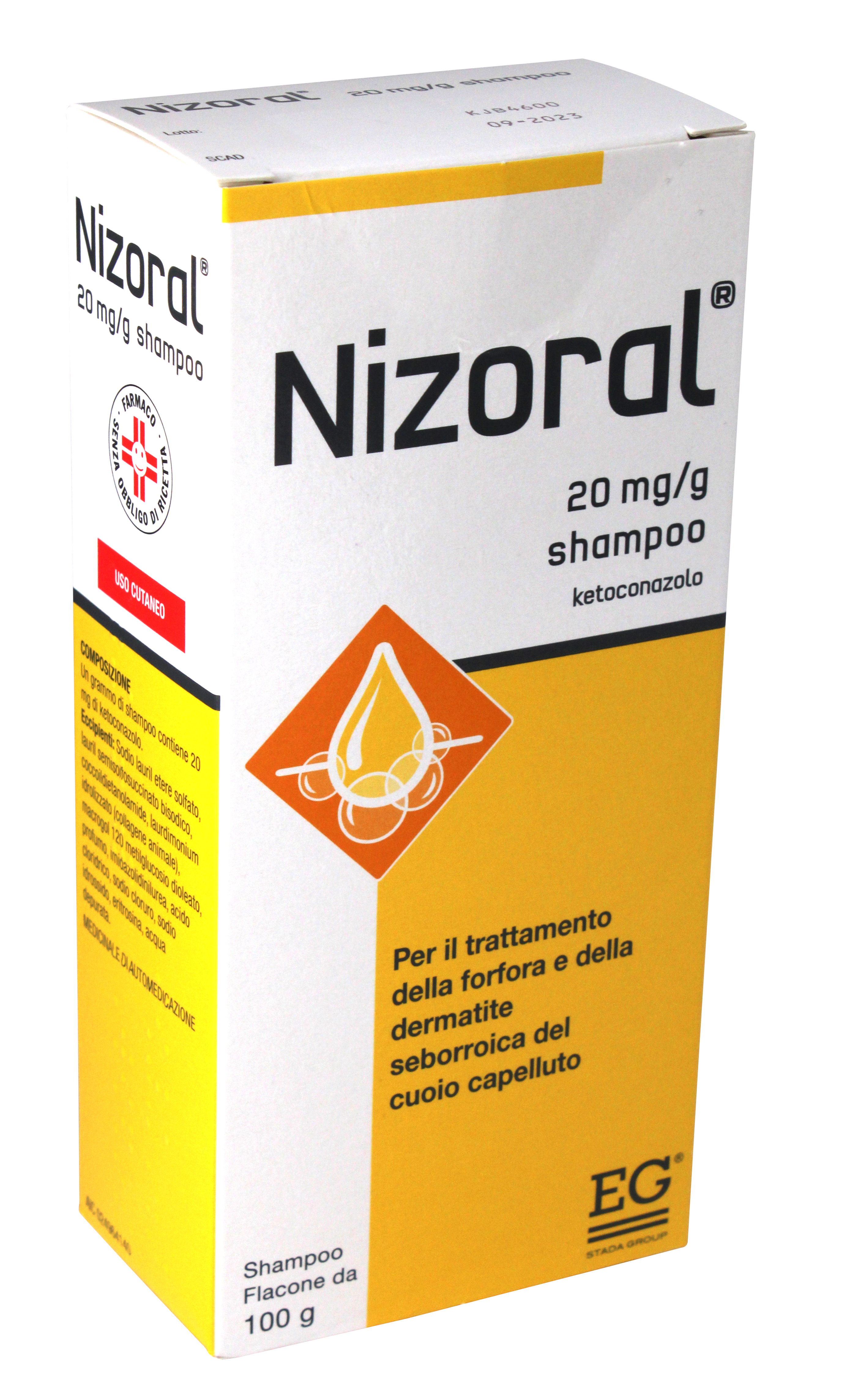 NIZORAL*SHAMPOO FL 100G 20MG/G - farmasorriso.com
