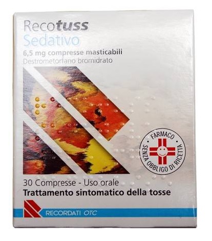 RECOTUSS SEDAT*30CPR MAST6,5MG - farmasorriso.com