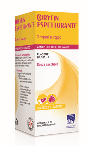 CORYFIN TOSSE ESPETT*SCIR200ML - farmasorriso.com