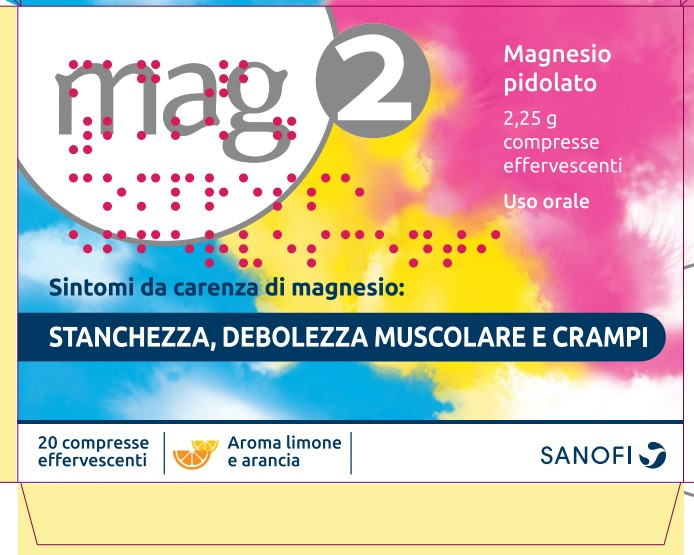MAG 2*20CPR EFF 2,25G - farmasorriso.com