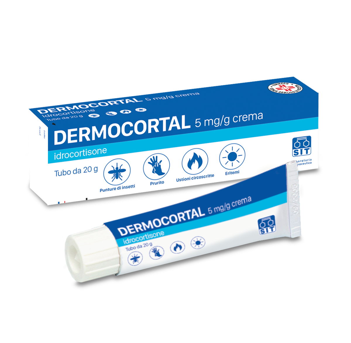 DERMOCORTAL*CREMA 20G 0,5% - farmasorriso.com