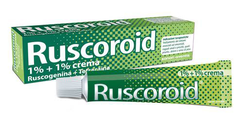 RUSCOROID*CREMA RETT 40G 1%+1% - farmasorriso.com