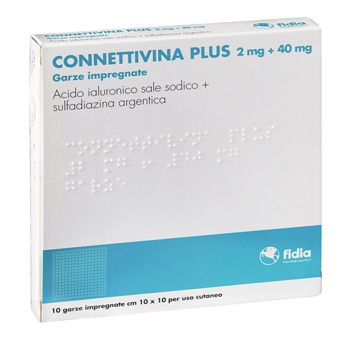 CONNETTIVINA PLUS*10GARZE10x10 - farmasorriso.com