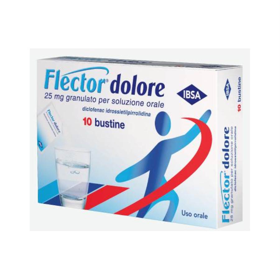 FLECTOR DOLORE*GRAT 10BUST25MG - farmasorriso.com