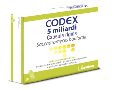 CODEX*20CPS 5MLD 250MG BLISTER - farmasorriso.com