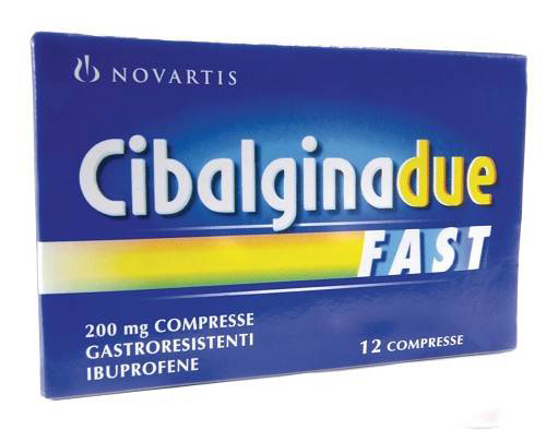 CIBALGINA DUE FAST*12CPR 200MG - farmasorriso.com