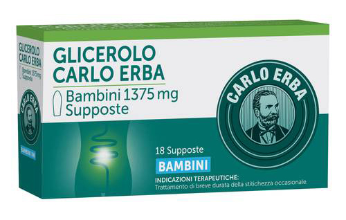 GLICEROLO*BB 18SUPP 1375MG - farmasorriso.com