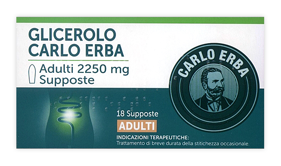 GLICEROLO*AD 18SUPP 2250MG - farmasorriso.com