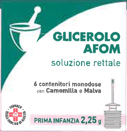 GLICEROLO AFOM*6CONT 2,25G - farmasorriso.com