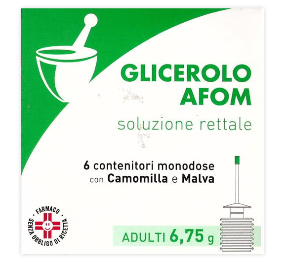 GLICEROLO AFOM*AD 6CONT 6,75G - farmasorriso.com