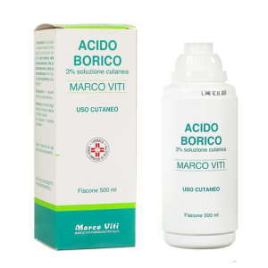 ACIDO BORICO MV*3% 500ML - farmasorriso.com