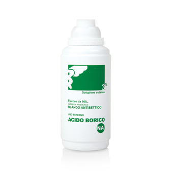 ACIDO BORICO*SOL CUT 3% 500ML - farmasorriso.com