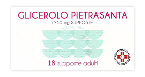 GLICEROLO*AD 18SUPP 2250MG - farmasorriso.com