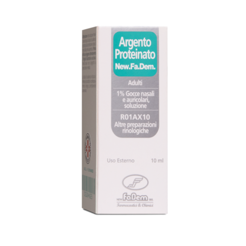 ARGENTO PROTEINATO*1% 10ML - farmasorriso.com
