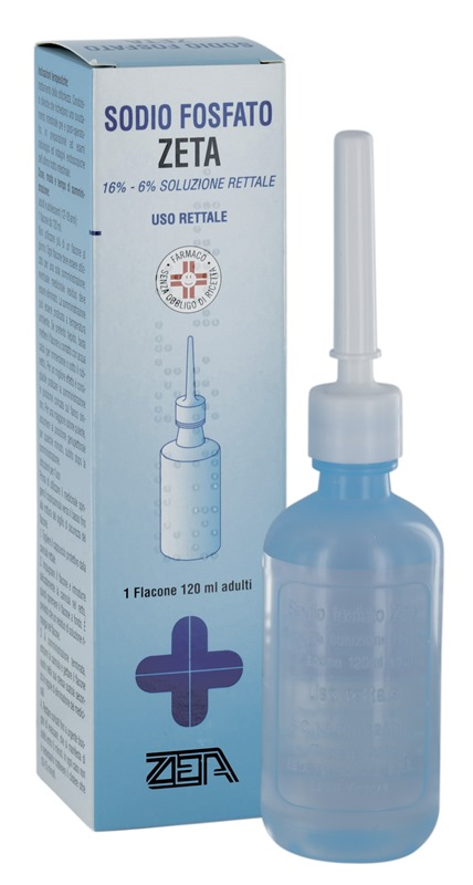 SODIO FOSFATO ZETA*RETT 120ML - farmasorriso.com