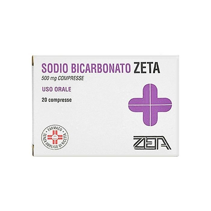 SODIO BICARB*20CPR 500MG - farmasorriso.com