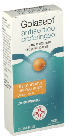 GOLASEPT ANT ORO*20CPR 1,3MG - farmasorriso.com