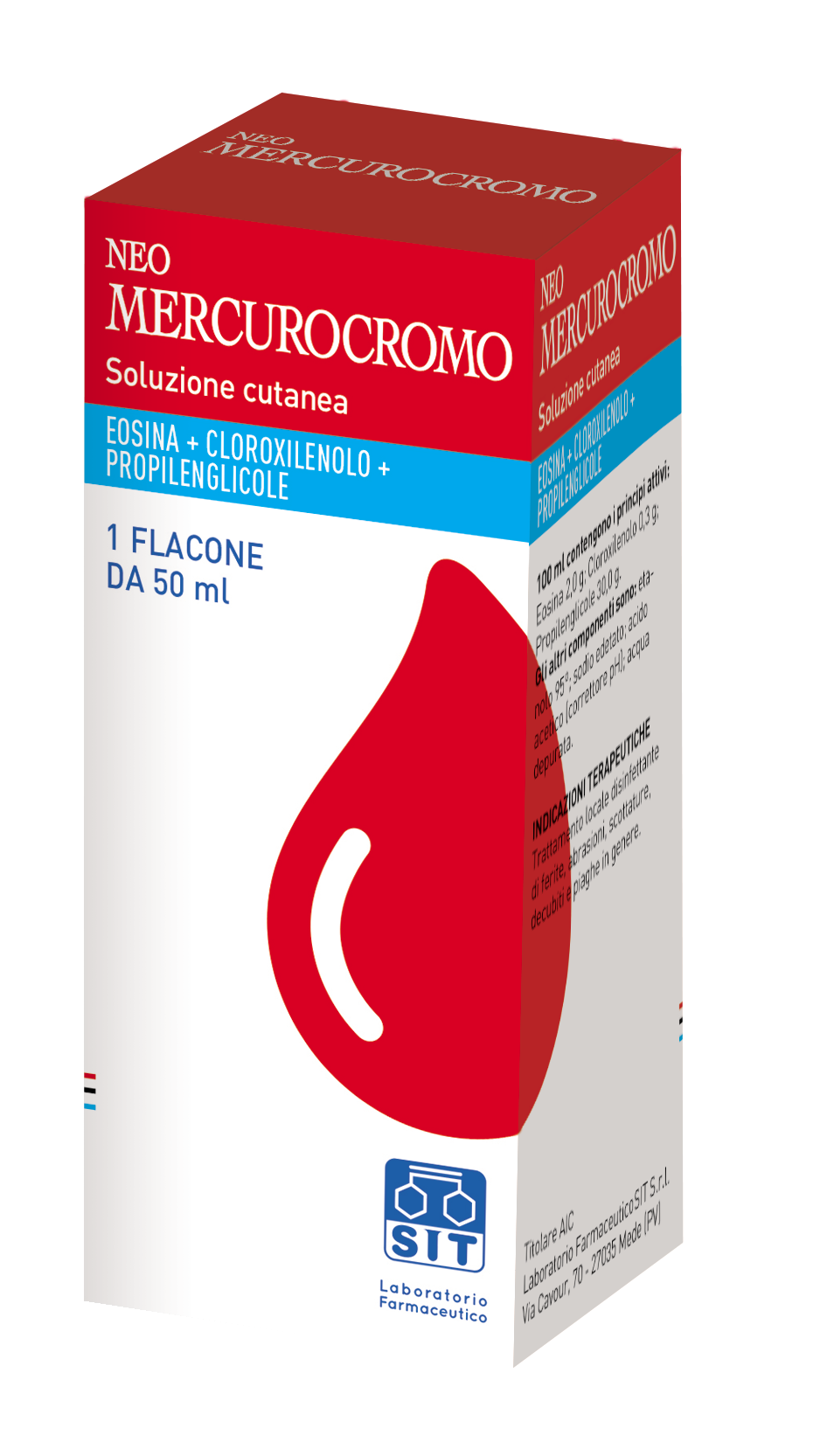 NEOMERCUROCROMO*SOLUZ FL 50ML - farmasorriso.com