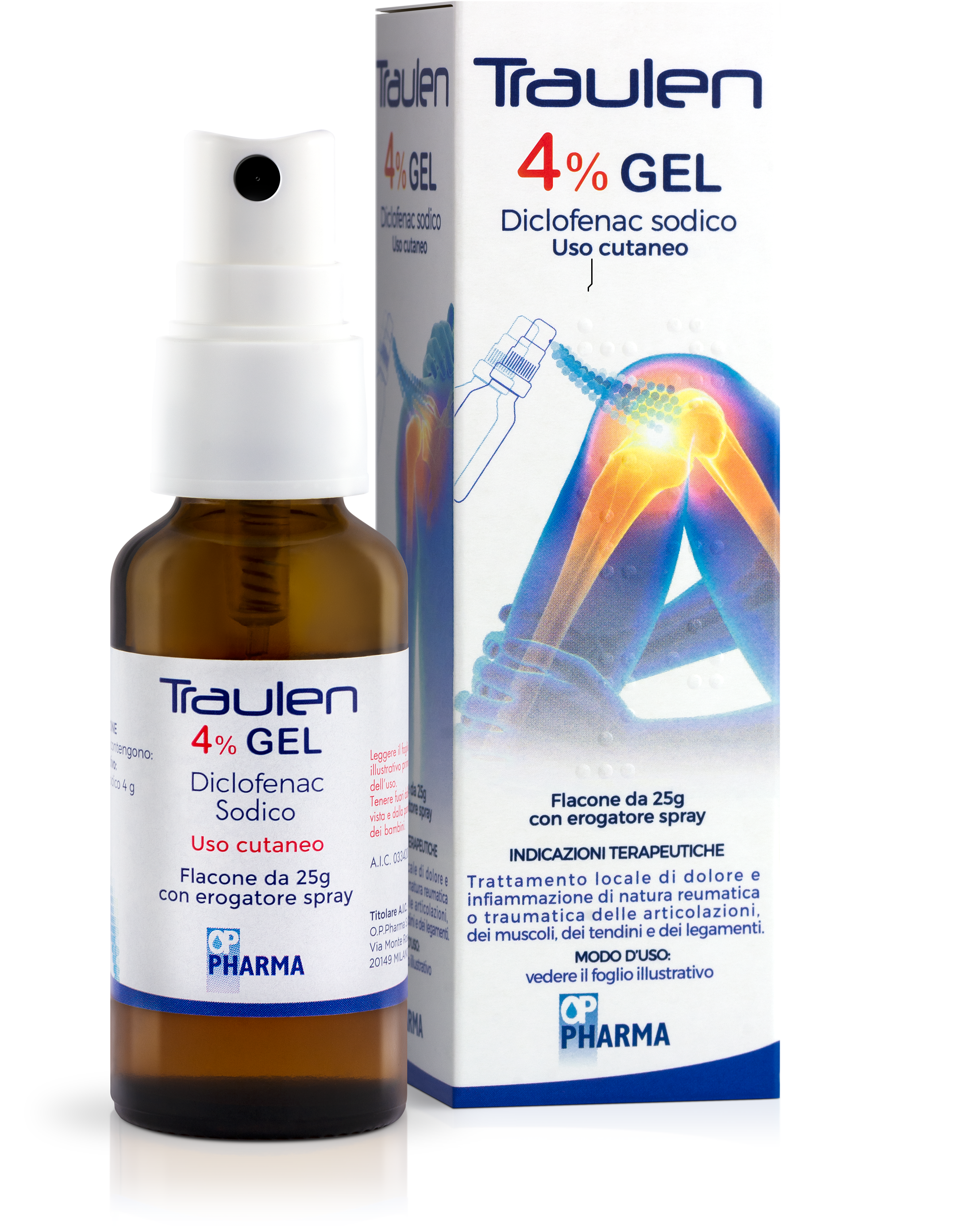 TRAULEN*GEL 4% FL 25G C/EROG - farmasorriso.com