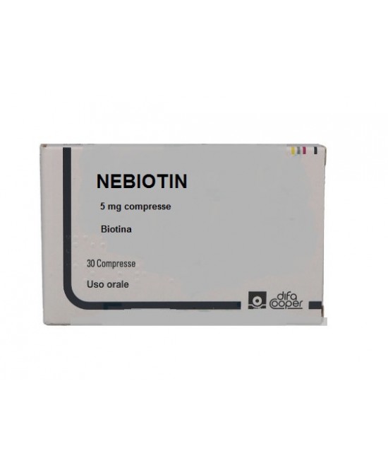 NEBIOTIN*30CPR 5MG - farmasorriso.com