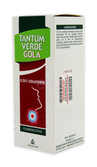 TANTUM VERDE GOLA*COLLUT 160ML - farmasorriso.com