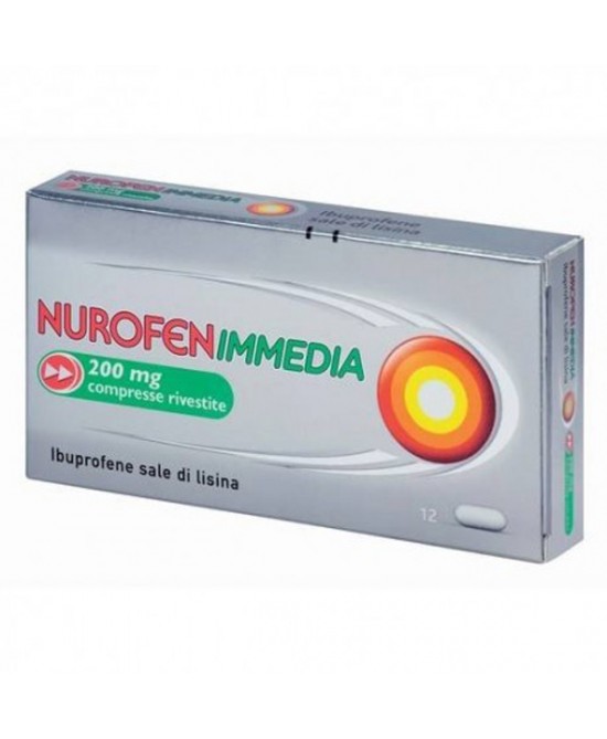 NUROFENIMMEDIA*12CPR RIV 200MG - farmasorriso.com