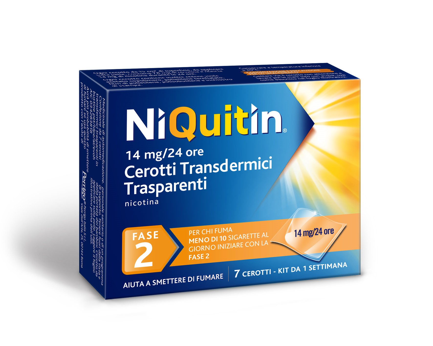 NIQUITIN*7CER TRANSD 14MG/24H - farmasorriso.com