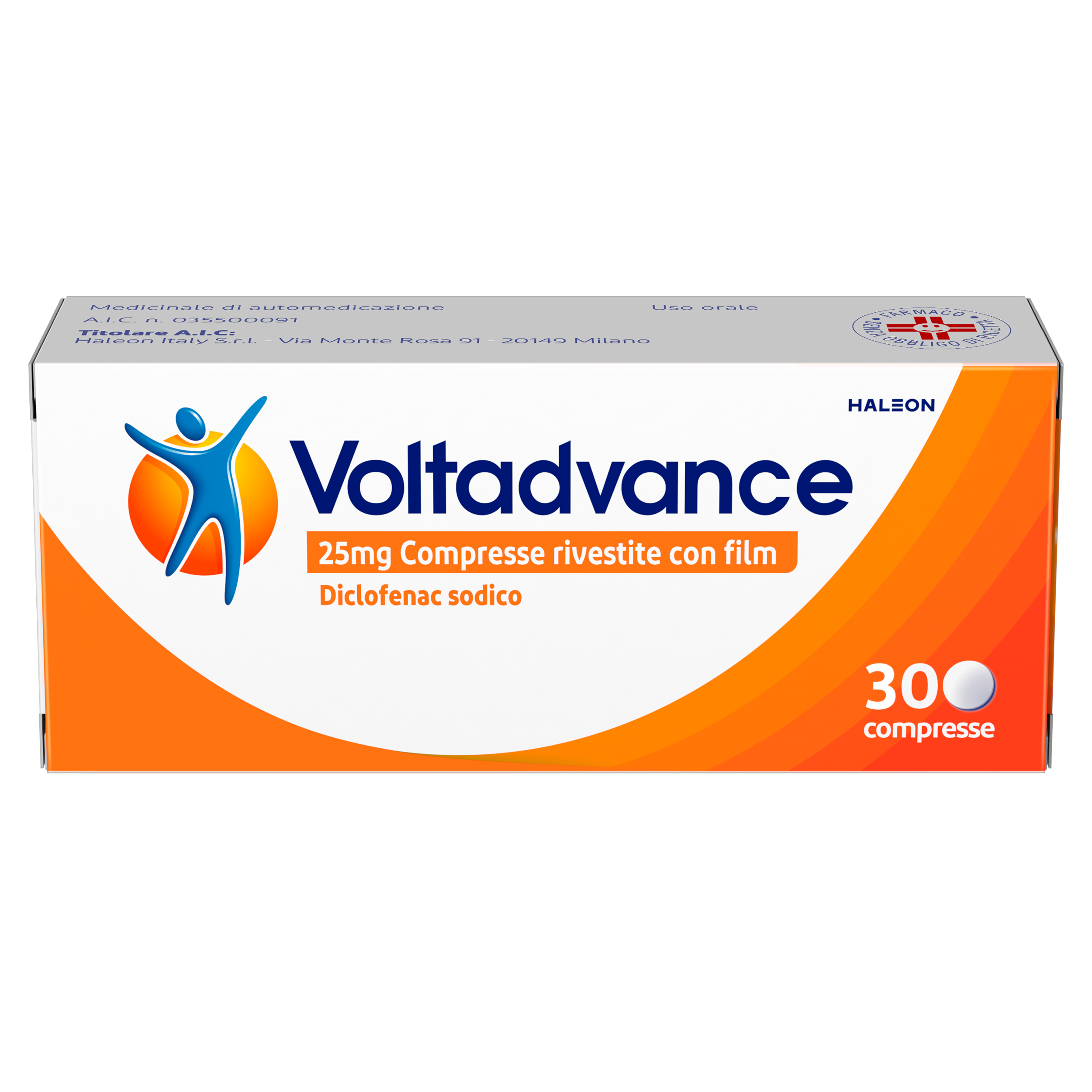VOLTADVANCE*30CPR RIV 25MG - farmasorriso.com
