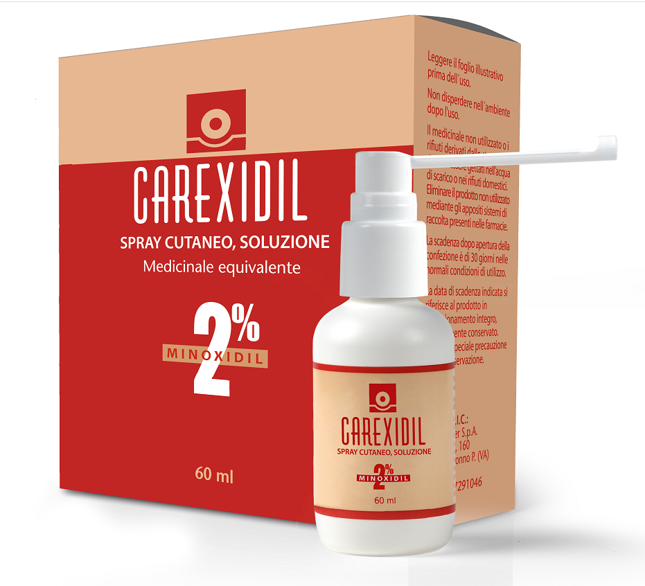 CAREXIDIL*SOLUZ CUT 60ML 2% - farmasorriso.com