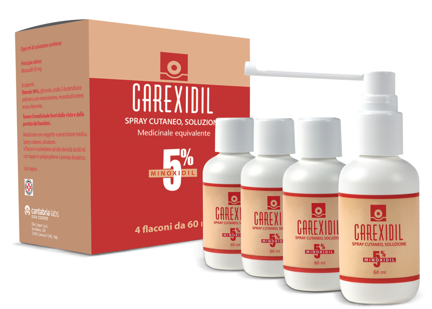 CAREXIDIL*4FL SOLUZ CUT 60ML5% - farmasorriso.com
