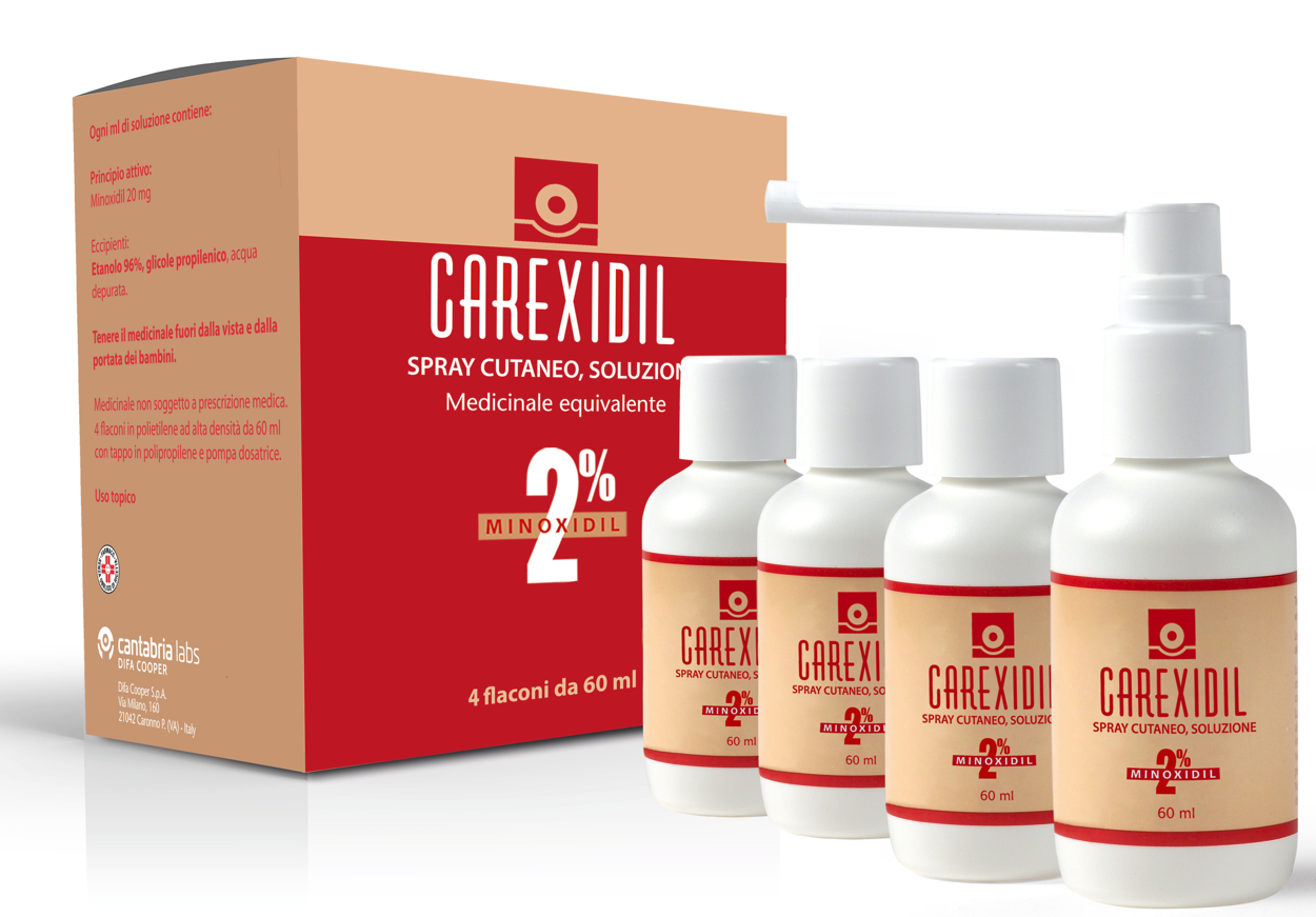 CAREXIDIL*4FL SOLUZ CUT 60ML2% - farmasorriso.com