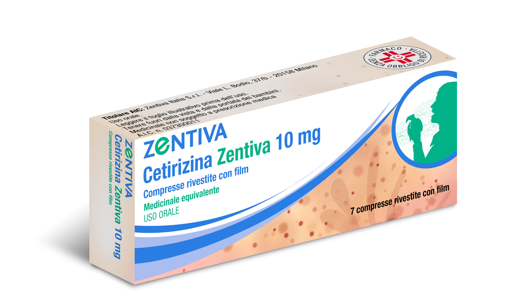 CETIRIZINA ZENT*7CPR RIV 10MG - farmasorriso.com