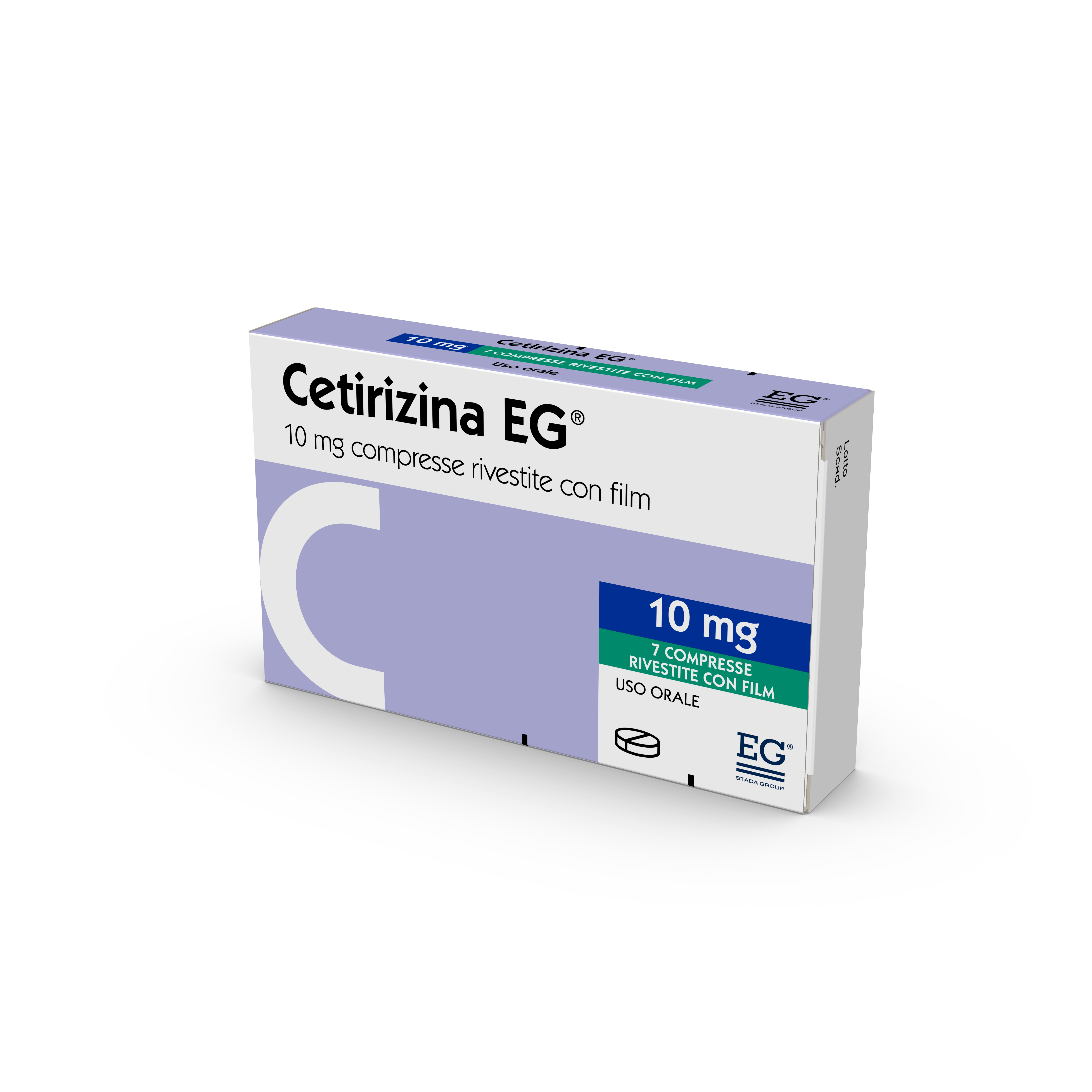 CETIRIZINA EG*7CPR RIV 10MG - farmasorriso.com