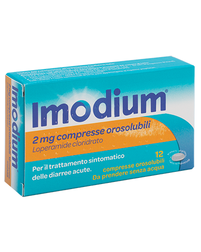 IMODIUM*12CPR OROSOL 2MG - farmasorriso.com