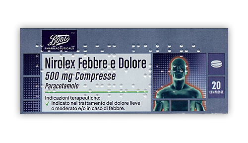 NIROLEX FEBBRE DOL*20CPR 500MG - farmasorriso.com