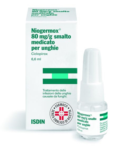 NIOGERMOX*SMALTO UNGHIE 6,6ML - farmasorriso.com