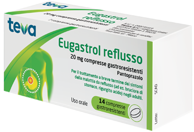 EUGASTROL REFLUSSO*14CPR 20MG - farmasorriso.com