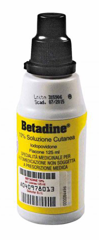 BETADINE*SOLUZ CUT 125ML 10% - farmasorriso.com